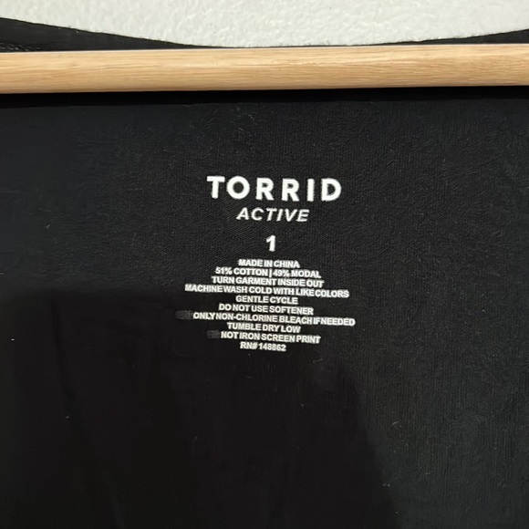 Torrid Active Plus Size Black Own It Wicking Tank Top - Picture 4 of 6